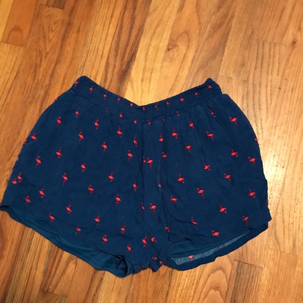 Sz L flamingo shorts. Worn one time